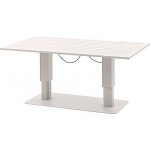 DEOKORK Hliníkový výsuvný stůl LYON 150x80 cm cappuccino – Hledejceny.cz