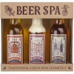 Bohemia Gifts & Cosmetics Beer Spa sprchový gel 200 ml + vlasový šampon 200 ml + koupelová pěna 200 ml dárková sada – Hledejceny.cz