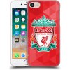 Pouzdro a kryt na mobilní telefon Apple Pouzdro Head Case Apple iPhone SE 2022 / SE 2020 ZNAK LIVERPOOL FC OFFICIAL GEOMETRIC RED