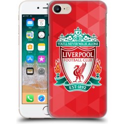 Pouzdro Head Case Apple iPhone SE 2022 / SE 2020 ZNAK LIVERPOOL FC OFFICIAL GEOMETRIC RED