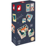 Janod kostky Lesní zvířátka Baby Forest pohádkové – Zboží Mobilmania