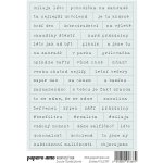 PAPERO AMO ♥ Samolepky - JE KRÁSNĚ / Fráze – Zboží Živě
