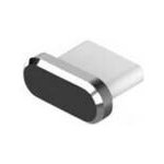 Kryt Samsung, Xiaomi, Motorola, iPhone 15, 16 záslepka konektoru USB-C Aluminium černá – Hledejceny.cz