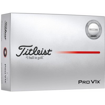 Titleist Pro V1x Enhanced Alignment bílé 12 ks – Zboží Dáma