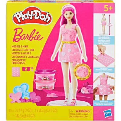 HASBRO - Play-Doh Barbie vlasy a srdce – Zboží Dáma