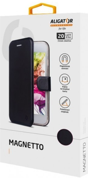Pouzdro ALIGATOR Magnetto Xiaomi Redmi Note 11S, černé