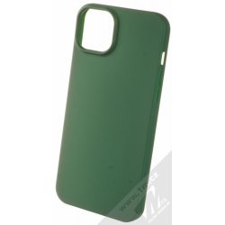 Pouzdro 1Mcz Matt TPU ochranné silikonové Apple iPhone 14 Plus tmavě zelené