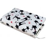 Obal na knihu Kočky v béžové L1089 – Zboží Dáma