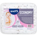 NAPPY ECONOMY New born 2-5 kg 27 ks – Hledejceny.cz