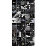 Sada 54 ks samolepek - Black & White – Zboží Mobilmania