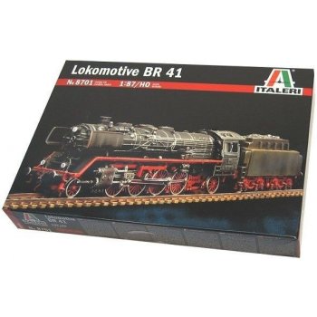 Italeri Model Kit lokomotiva BR 41 parní velikost HO 8701 1:87