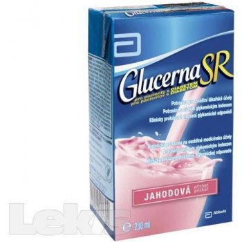 GLUCERNA SR JAHODOVÁ PŘÍCHUŤ POR SOL 1X230ML