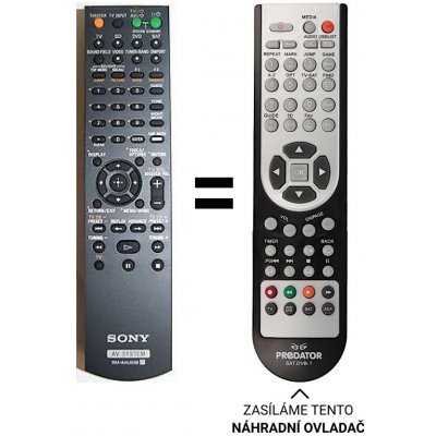 Dálkový ovladač Predátor Sony RM-AAU036 – Zboží Živě