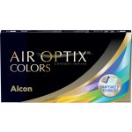 Alcon Air Optix colors Green barevné měsíční dioptrické 2 čočky – Hledejceny.cz