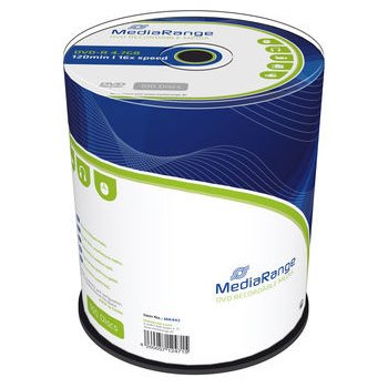 MediaRange DVD-R 4,7GB 16x, cakebox, 100ks (MR442)