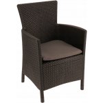 KETER Iowa Křeslo ratanové hnědé 215520 – Zboží Dáma