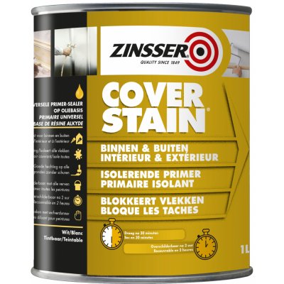 Zinsser Cover Základní, plnící, izolační a kotvící nátěr Stain 1 L