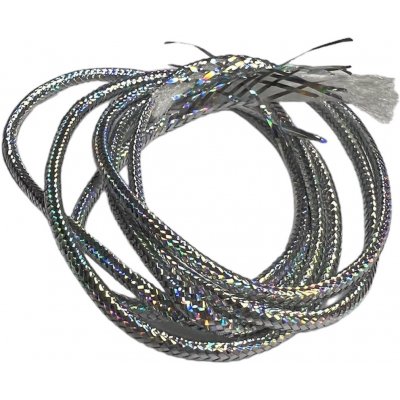 Veniard Šnůrka Lazer Holographic Mylar Holographic Rainbow 4mm Medium – Hledejceny.cz