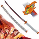 Chladné Zbraně Ninchirin Katana "KYOJURO RENGOKU" Demon Slayer – Sleviste.cz