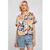 Dámská košile Ladies AOP Satin Resort shirt magicmangoabstract