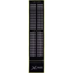 XQ MAX DART MAT FINISHES 60 cm černo-červená – Zboží Dáma