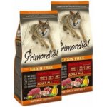Primordial Adult Grain Free Buffalo & Mackerel 2 x 12 kg – Hledejceny.cz
