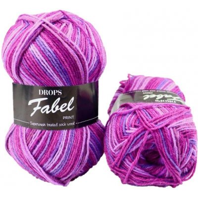 Drops Fabel print 330 borůvky