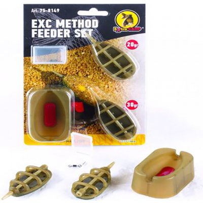 Extra Carp Method Feeder Set 50,60g + formička – Zbozi.Blesk.cz