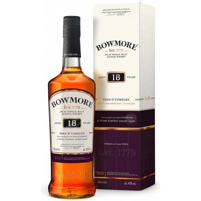 Bowmore Deep Complex 18y 43% 0,7 l (karton) – Zbozi.Blesk.cz