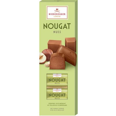 Niederegger Nougat Nuss Nugátový dárkový box oříškový 100 g – Zboží Dáma