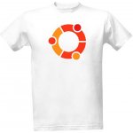 Tričko s potiskem Ubuntu Linux pánské Bílá – Hledejceny.cz