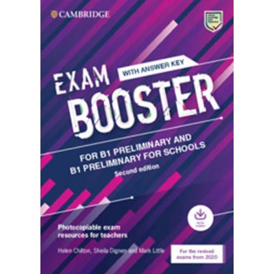 Exam Booster for B1 Preliminary and B1 Preliminary for Schools with Answer Key with Audio for the Revised 2020 Exams – Zboží Mobilmania