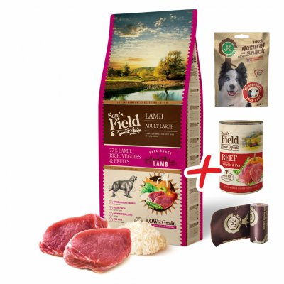 Sam's Field Low Grain Adult Large Lamb 13 kg – Zboží Mobilmania