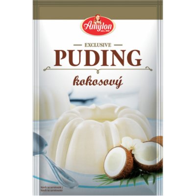 Amylon Exclusive puding kokosový 40 g – Zbozi.Blesk.cz