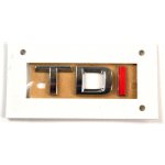 Zadní nápis TDI original - červené I 5E0853687C JZQ – Zboží Mobilmania