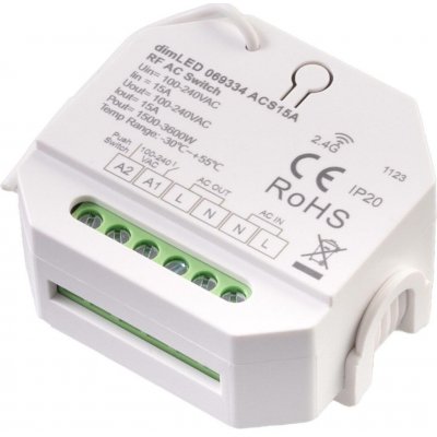 T-LED Spínač dimLED RF ACS15A Spínač dimLED RF ACS15A – Sleviste.cz
