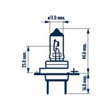 Narva H7 PX26d 12V 55W