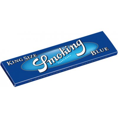 Smoking Papírky Blue King size 33 ks – Zboží Dáma