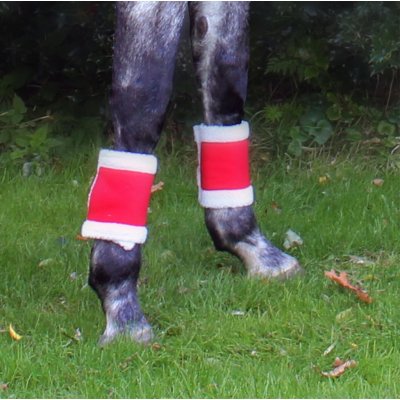 QHP Bandáže VÁNOČNÍ červená – Zboží Mobilmania