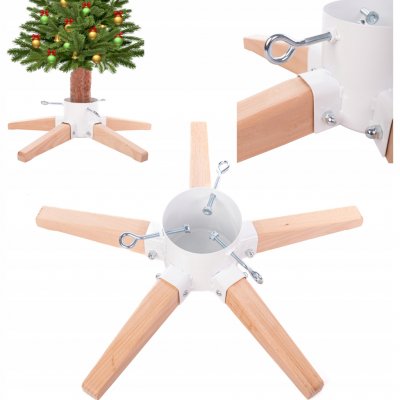 Stojan na vánoční stromek RGL kovový 63 cm pro stromky do 250 cm – Sleviste.cz