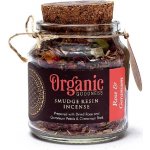 Organic kadidlo ve skleničce Rose & Geranium 80 g – Hledejceny.cz