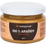 Nutspread Arašídový krém jemný 250 g – Zboží Dáma