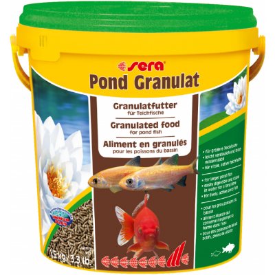 Sera Pond Granulát 10 l – Zbozi.Blesk.cz