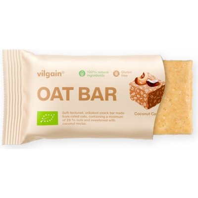 Vilgain Oat Bar BIO 50 g – Zbozi.Blesk.cz