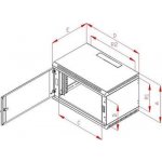 Triton 19" 6U 600x400mm RBA-06-CS4-CAX-A1 – Hledejceny.cz