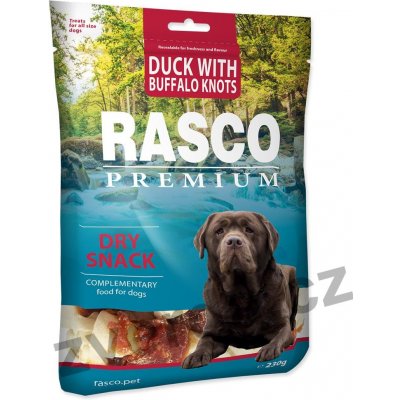 Rasco Premium uzle bůvolí 5 cm s kachním masem 230 g – Hledejceny.cz