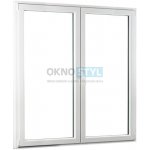 OKNOSTYL.cz REHAU Smartline+ dvoukřídlé Bílá 170 x 208 cm – Hledejceny.cz