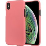 Pouzdro MERCURY GOOSPERY Liquid iPhone XS Max - růžové – Hledejceny.cz