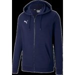 Puma teamGOAL 23 Casuals Hooded Jacket tmavě modrá – Zboží Mobilmania