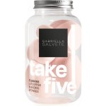 Gabriella Salvete Take Five houbička na make-up červená 5 ks – Zboží Dáma